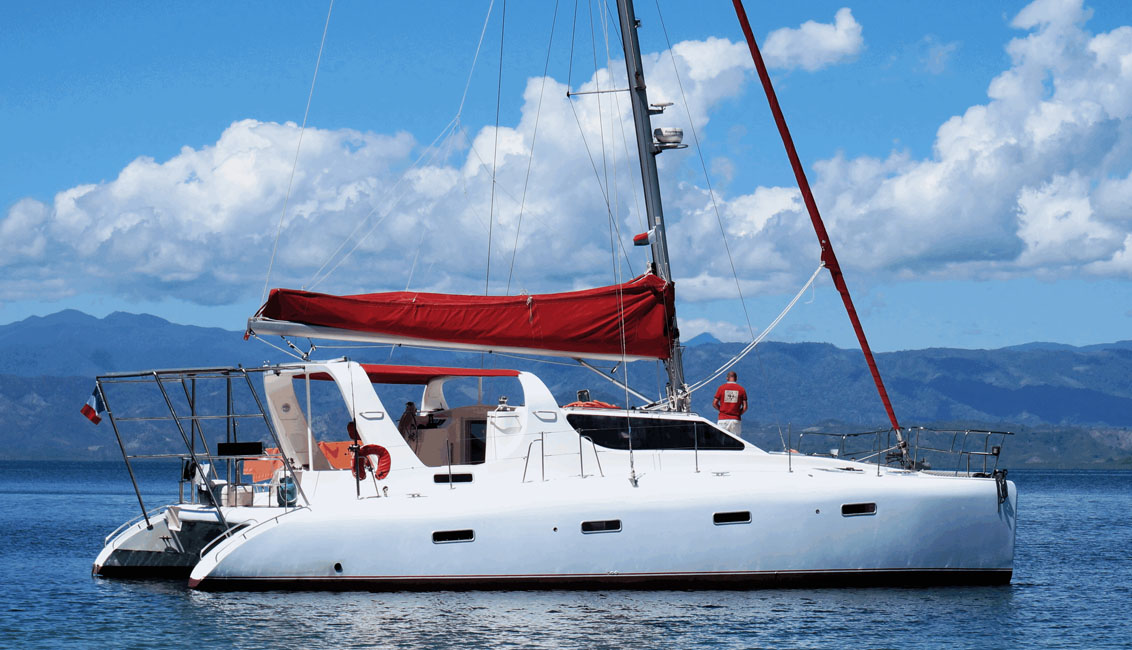 catamaran pour la pêche